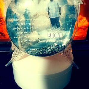 Memorial Keepsake Globe